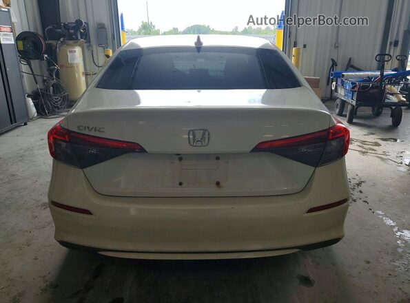 2HGFE2F29NH107438 2022 HONDA CIVIC White Vista trasera