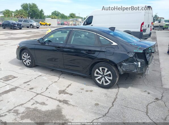 2HGFE2F29PH534878 2023 HONDA CIVIC Black Rear left