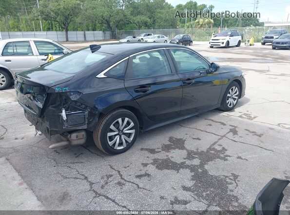 2HGFE2F29PH534878 2023 HONDA CIVIC Black Rear right