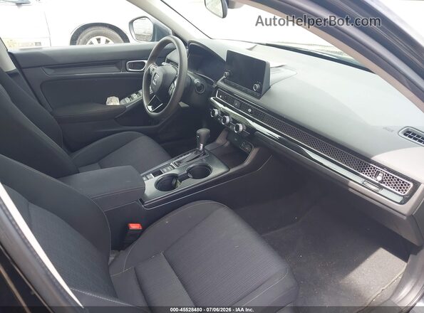 2HGFE2F29PH534878 2023 HONDA CIVIC Black Front interior view