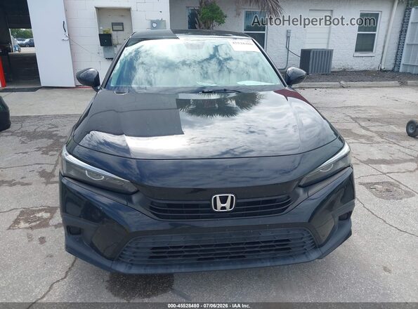 2HGFE2F29PH534878 2023 HONDA CIVIC Black Instrument cluster view