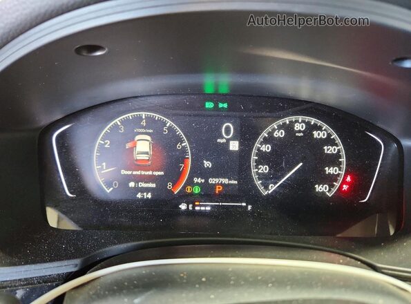 2HGFE2F29SH600810 2025 HONDA CIVIC Серый Вид щитка приборов