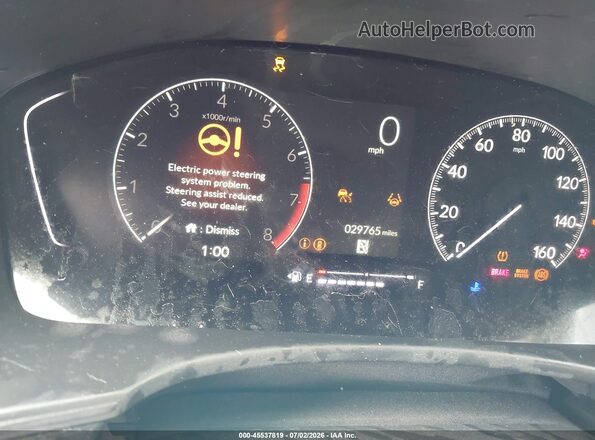2HGFE2F29SH601441 2025 HONDA CIVIC Black უკანა სავარძლების ხედი
