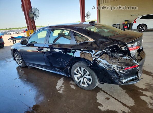 2HGFE2F29SH601696 2025 HONDA CIVIC Black Trasero izquierdo