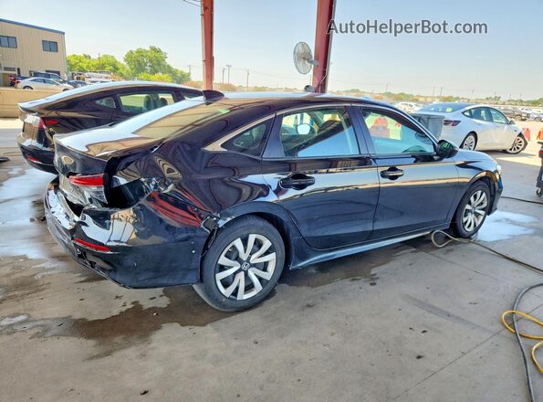 2HGFE2F29SH601696 2025 HONDA CIVIC Black Trasero derecho