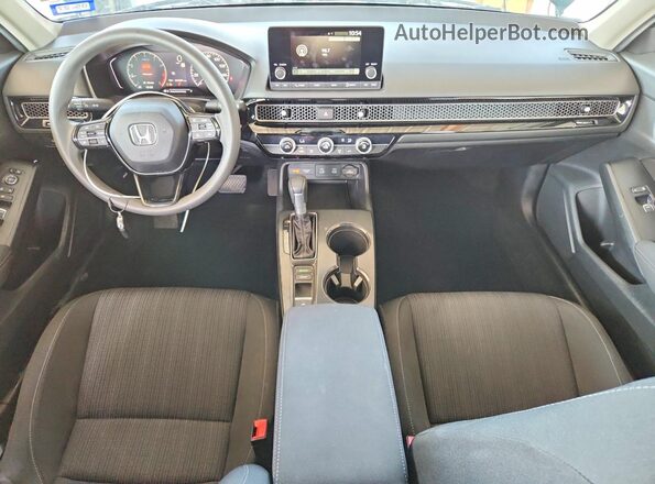 2HGFE2F29SH601696 2025 HONDA CIVIC Black Vista del salpicadero