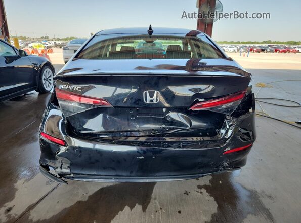 2HGFE2F29SH601696 2025 HONDA CIVIC Black Vista interior de 360 grados