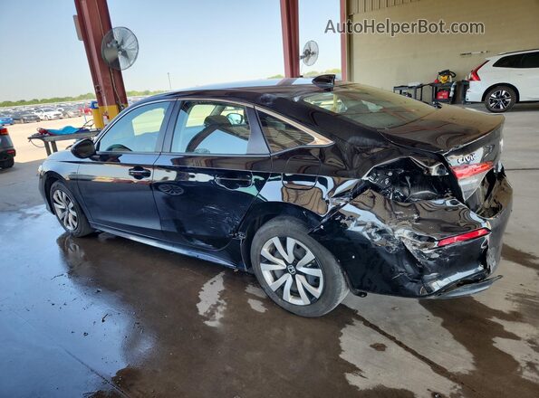 2HGFE2F29SH601696 2025 HONDA CIVIC Black Vista de la etiqueta del VIN