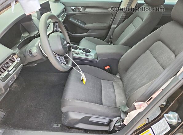 2HGFE2F29TH525379 2026 HONDA CIVIC Black Вид салону спереду