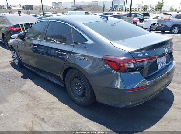 2HGFE2F29TH534860 2026 HONDA CIVIC Gray Задня ліва чверть