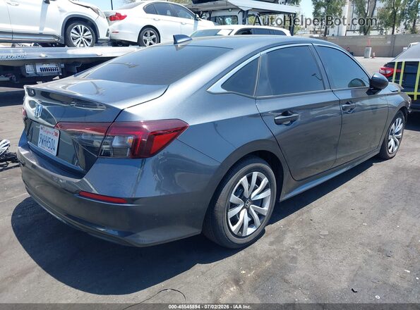 2HGFE2F29TH534860 2026 HONDA CIVIC Gray Задня права чверть