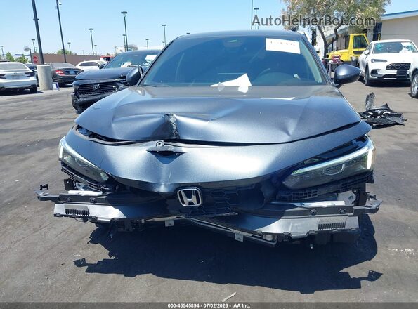 2HGFE2F29TH534860 2026 HONDA CIVIC Gray Вид задньої частини салону