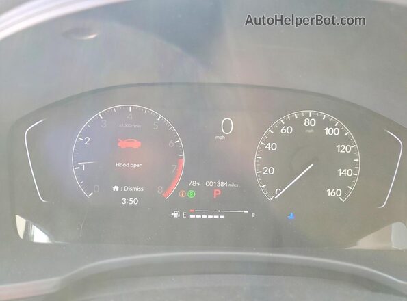 2HGFE2F29TH587557 2026 HONDA CIVIC Blue Սարքավորումների վահանակի տեսք