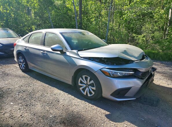 2HGFE2F2XNH104211 2022 HONDA CIVIC Silver Przód prawy