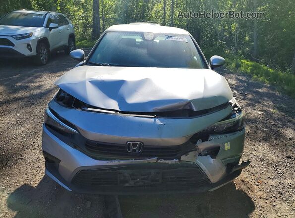 2HGFE2F2XNH104211 2022 HONDA CIVIC Silver Widok z przodu