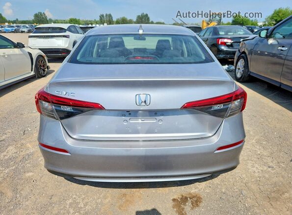 2HGFE2F2XNH117458 2022 HONDA CIVIC Серебряный Вид сзади