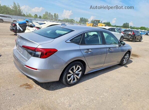 2HGFE2F2XNH117458 2022 HONDA CIVIC Серебряный Задняя правая четверть