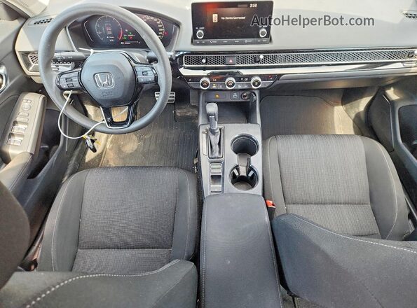 2HGFE2F2XNH117458 2022 HONDA CIVIC Серебряный Вид панели приборов