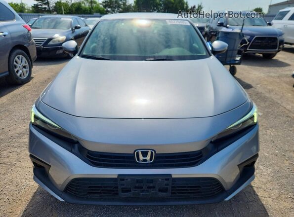 2HGFE2F2XNH117458 2022 HONDA CIVIC Серебряный Вид спереди