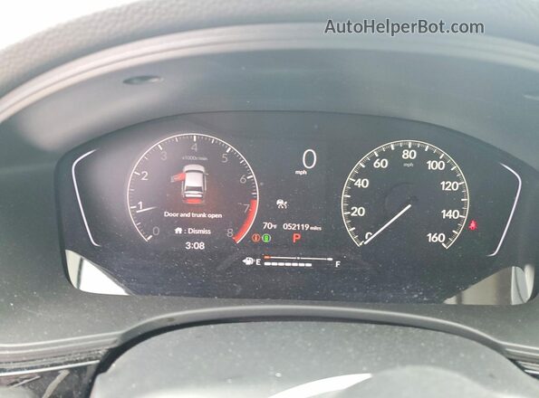 2HGFE2F2XNH518590 2022 HONDA CIVIC Black Widok zestawu wskaźników