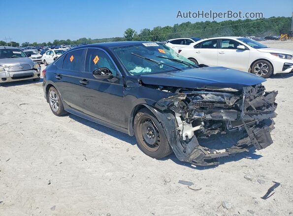 2HGFE2F2XNH520338 2022 HONDA CIVIC Black Передня права чверть