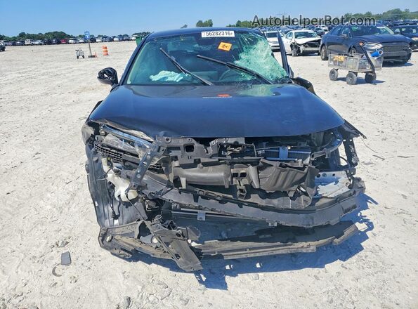 2HGFE2F2XNH520338 2022 HONDA CIVIC Black Вид спереду