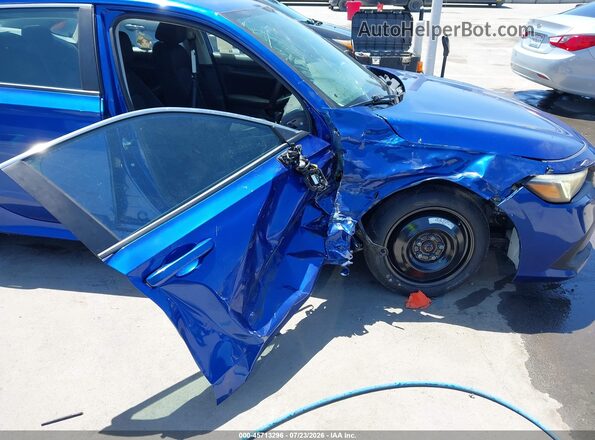 2HGFE2F2XNH532280 2022 HONDA CIVIC Blue Вид спереду