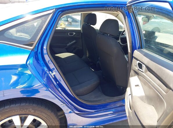 2HGFE2F2XNH532280 2022 HONDA CIVIC Blue Вид наклейки з VIN-кодом