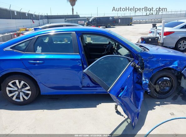 2HGFE2F2XNH532280 2022 HONDA CIVIC Blue Панорамний вид салону 360°