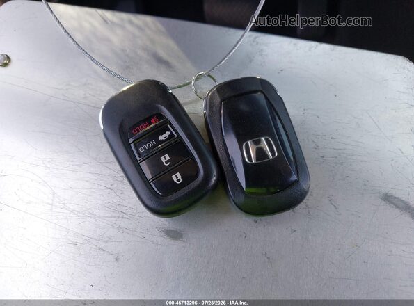 2HGFE2F2XNH532280 2022 HONDA CIVIC Blue Вид панелі приладів