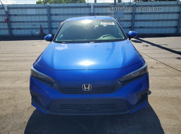 2HGFE2F2XRH559999 2024 HONDA CIVIC Blue წინა ხედი