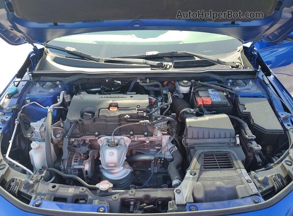 2HGFE2F2XRH559999 2024 HONDA CIVIC Blue უკანა სალონის ხედი