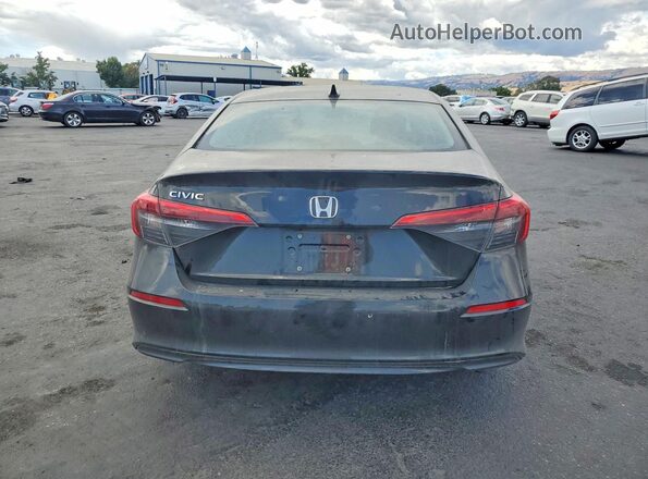 2HGFE2F2XRH576527 2024 HONDA CIVIC Black Vista trasera
