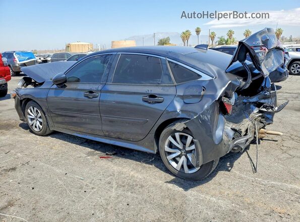 2HGFE2F2XSH508024 2025 HONDA CIVIC Gray Հետևի ձախ