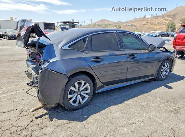 2HGFE2F2XSH508024 2025 HONDA CIVIC Gray Հետևի աջ