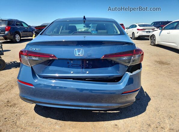 2HGFE2F2XSH570376 2025 HONDA CIVIC Blue უკანა ხედი