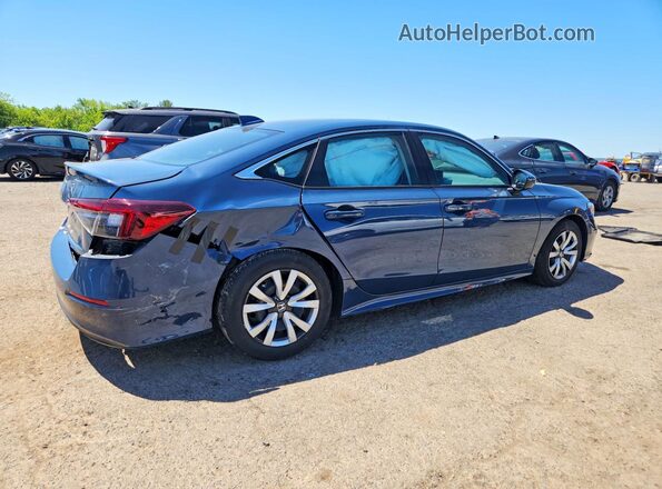 2HGFE2F2XSH570376 2025 HONDA CIVIC Blue უკანა მარჯვენა