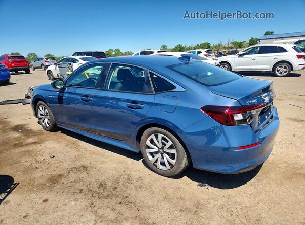 2HGFE2F2XSH570376 2025 HONDA CIVIC Blue უკანა მარცხენა