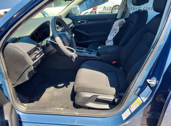 2HGFE2F2XSH570376 2025 HONDA CIVIC Blue წინა სალონის ხედი
