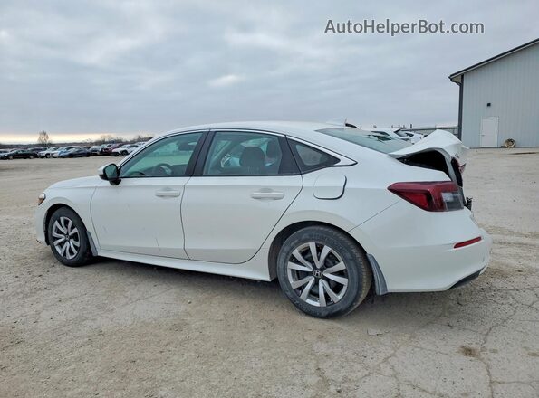 2HGFE2F2XSH575299 2025 HONDA CIVIC White Trasero izquierdo