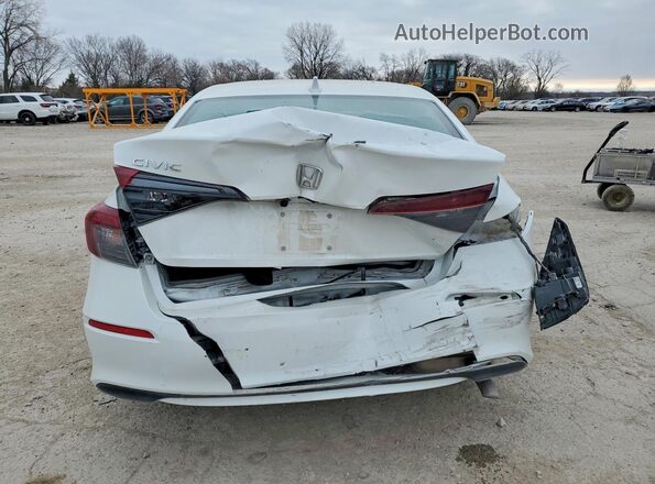 2HGFE2F2XSH575299 2025 HONDA CIVIC White Vista trasera