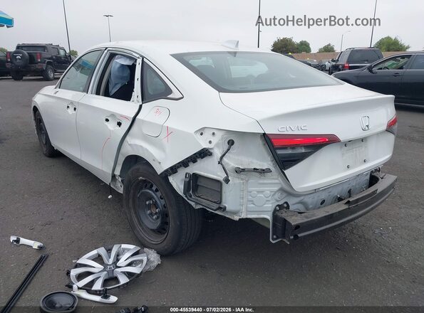2HGFE2F2XTH509112 2026 HONDA CIVIC White Задня ліва чверть