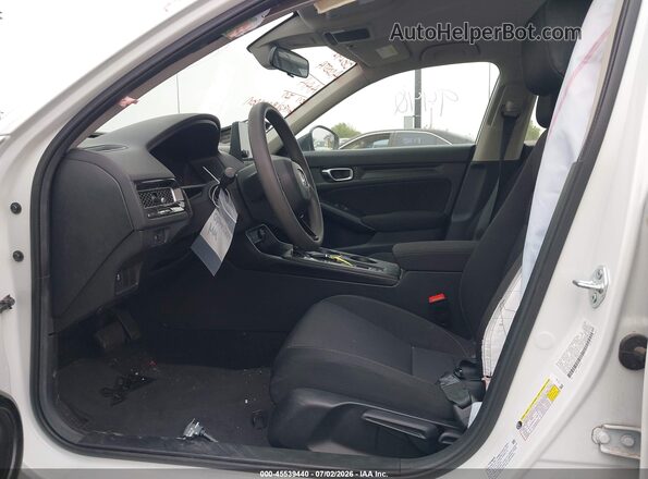 2HGFE2F2XTH509112 2026 HONDA CIVIC White Вид салону спереду