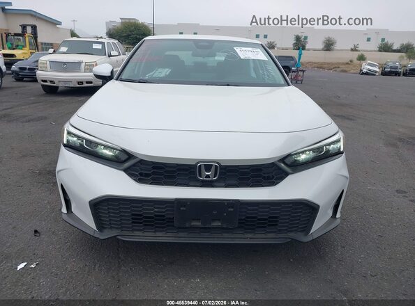 2HGFE2F2XTH509112 2026 HONDA CIVIC White Вид задньої частини салону