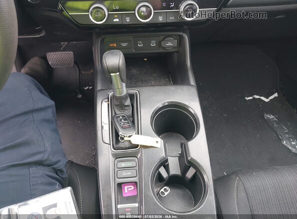 2HGFE2F2XTH509112 2026 HONDA CIVIC White Вид панелі приладів