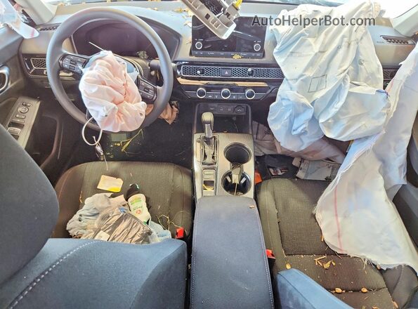 2HGFE2F2XTH599135 2026 HONDA CIVIC Gray Вид панелі приладів