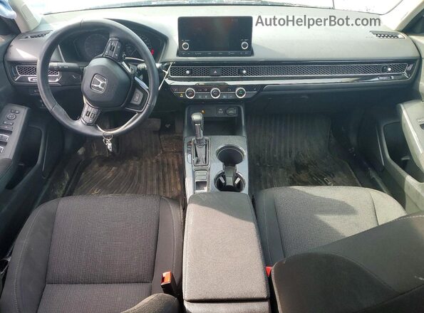2HGFE2F36PH107215 2023 HONDA CIVIC Белый Вид панели приборов