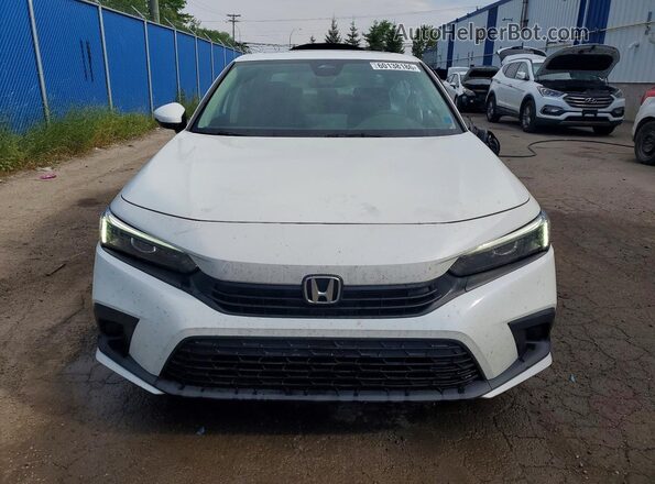 2HGFE2F36PH107215 2023 HONDA CIVIC Белый Вид спереди