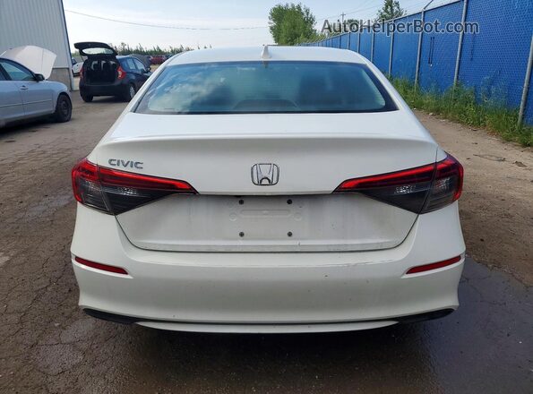 2HGFE2F36PH107215 2023 HONDA CIVIC Белый Вид сзади