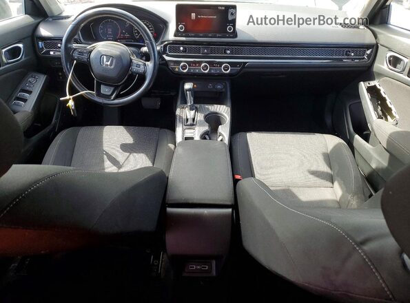 2HGFE2F39NH106993 2022 HONDA CIVIC Черный Вид панели приборов
